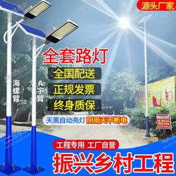 Solar Street Light 6m High-Pole New Rural Led Outdoor High-Power Integrated Waterproof Lighting Lamp Strong Light Garden Lamp