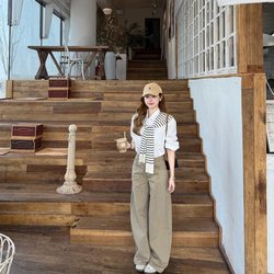 Relaxed White Linen Sun-Protective Shirt Jacket for Women, 2026 Summer Thin Style Old Money Style Shirt