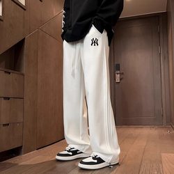 Outlet Men's Pants Spring and Autumn New Straight-Leg Casual Sports American-Style Sweatpants Loose Summer Wide-Leg Trousers