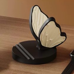 Creative Vintage-Style Butterfly Phone Stand 2025 New Gadget Decoration Desktop Ornament Girl's Birthday Gift