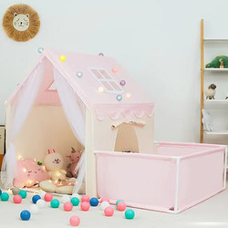 Playhouse for Children, Indoor Play Tent for Girls and Boys, Princess House, Play Fence, Pretend Play, Sleeping Tent
