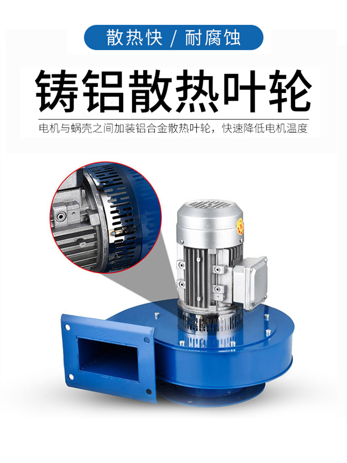 Speed World Yn5-47 Centrifugal Fan - 220V/380V High Temp Induced Draft Fan