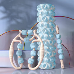 Foam Roller for Muscle Relaxation, Professional Leg Slimming Massage Stick, Leg Massage Yoga Equipment, Langya Roller