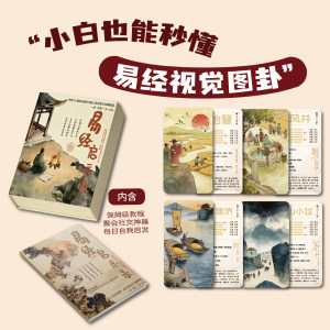 
Original hand-painted I Ching Tarot illustrations of the Zhouyi board game 64 hexagrams and national trend cards, beginners’ first choice to receive tutorials
