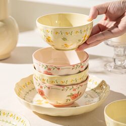 2026 New Model of Rice Bowls for Home Use, Particularly Beautiful and Stylish Ceramic Rice Bowls, Personal Dining Utensils