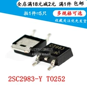 Transistor bánh răng Y 2SC2983-Y C2983 SMD TO-252 hoàn toàn mới (5 chiếc)