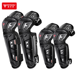 Motorcycle Knee Pads, Elbow Pads, Riding Gear, Motorcycle All-Season Windproof and Warm Protection, Special Cold-Proof Electric Vehicle Protective Gear for Riding