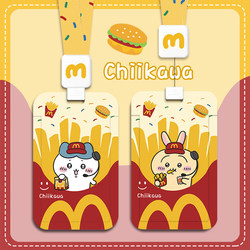 Cute and Creative Card Holder with Retractable Lanyard for Work Id, Anti-Loss Bus Pass, Student Meal Card, Bank Card, Id Card, Access Card, Campus Badge, Neck Lanyard, and Document Holder