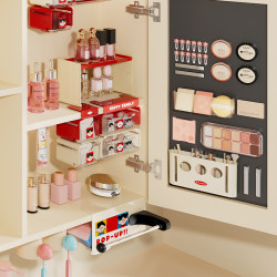 Mirror cabinet large scene collection toothbrush holder storage box