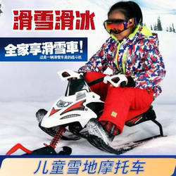 Ski Cart Outdoor Children's Snowmobile with Brakes Skating Adult Dog Sled Ice and Snow Sled Snowboard