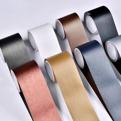 Door Frame Stickers, Thickened Brushed Metal, Living Room Ceiling Decorative Lines, Gold Pvc Self-Adhesive Renovation and Color Change