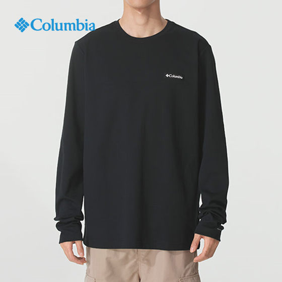 
2025 autumn and winter new products Columbia sweatshirt men's outdoor sports and casual round neck long-sleeved T-shirt AE5374