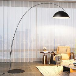 Elegant Fishing Lamp Floor Lamp Living Room Sofa Side High-End Decorative Atmosphere Lamp Creative Smart Standing Table Lamp