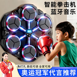 Smart Music Boxing Machine for Home Use, Wall Target for Adults and Children, Indoor Electronic Target for Reaction Training, Martial Arts Training Equipment