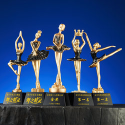 High-End New Ballerina Crystal Trophy Latin Dance Competition Trophy