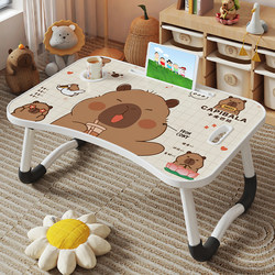 Foldable Small Bed Table, Dormitory Computer Desk, Home Bedroom Bay Window Desk, Student Dormitory Lazy Study Table