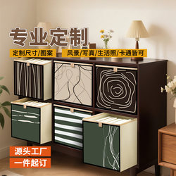High-End Storage Basket 2025 Hot-Selling Storage Box Grid Cabinet Household Miscellaneous Organizing Box Decorative Storage Box