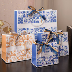 Good-Looking Souvenir Gift Bag, Baking Packaging Bag, Candy Bag, Paper Bag, Traditional Pattern Handbag in Stock