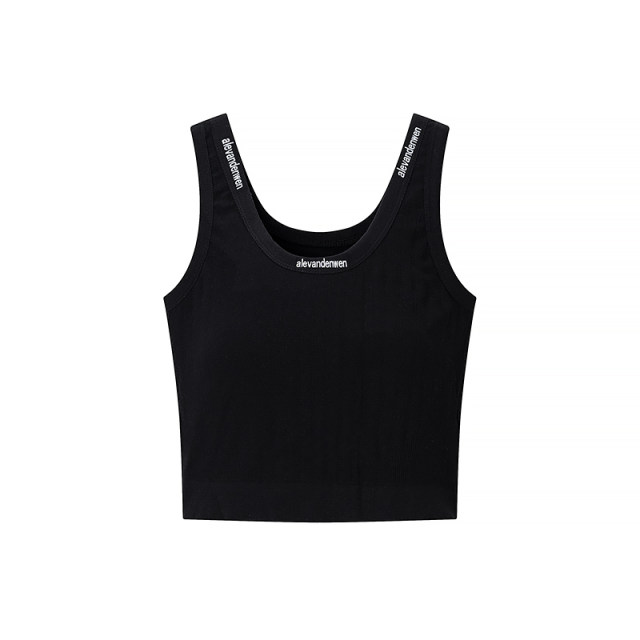 2025 summer new fashion versatile slim fit sport suspender short sleeveless sweet and spicy vest top