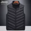 JEEP/Jeep sưởi ấm vest nam mùa đông sưởi ấm quần áo vest nam vest áo khoác điện sưởi ấm vest