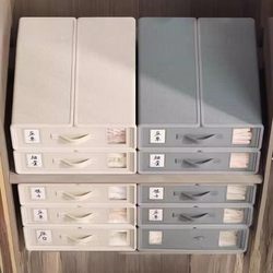 Four-Piece Bedding Set, Bed Sheet, Quilt Cover, Clothing Storage Box, Home Dormitory Wardrobe Organizer, Bathtub Storage Rack