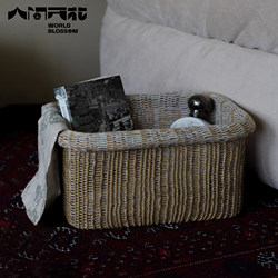 Original Storage Basket for Miscellaneous Items, Wardrobe Storage Box, French Retro Storage for Cosmetics, Snacks, Bedroom