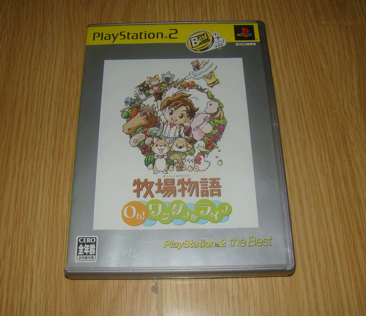 Ps2 遊戲playstation2 The Best 牧場物語