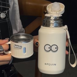 High-Looking Insulated Cup for Women 2025 New Model 316 Stainless Steel Water Cup for Students, Large Capacity Tea Cup for School Use