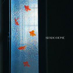 Glass Door Renovation Stickers, Atmosphere-Enhancing Kitchen Small Goldfish ins Style Mosaic Shop Cake Living Room Creative Decoration