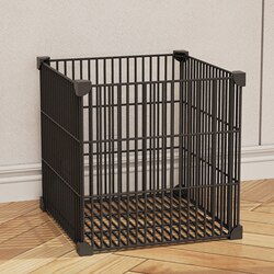 Xuan Paper Storage Basket, Waste Paper Box, Kraft Paper A4 Paper Storage Organizer, Iron Art Metal Grid Basket, Wire Mesh Trash Can