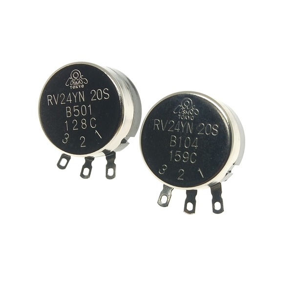RV24YN20S Carbon Film Potentiometer - 1K To 500K Ohm, Single Turn, Adjustable Resistors