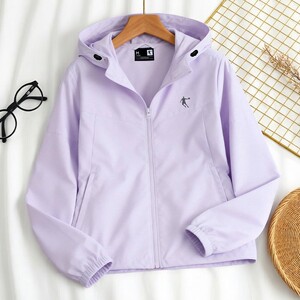 
Jordan Sports Jacket Women's 2026 Spring and Summer New Hooded Windbreaker Windproof Casual Women's Jacket Woven Running Wear
