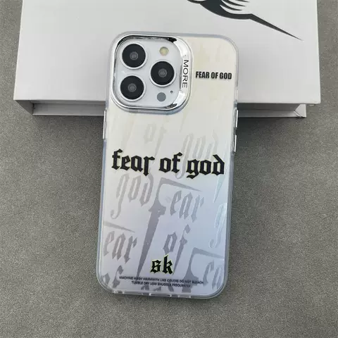 FOG New Phone Cases Covers Electroplated Trendy Fashionable iPhone 15, iPhone 14, iPhone 13, iPhone 12,