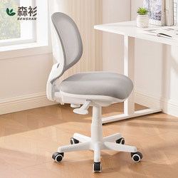 Computer Chair Dormitory Student Chair with Backrest Ergonomic Office Chair Small Apartment Bedroom Adjustable Study Chair