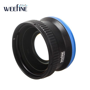 
Weefine WFL03 24mm diving macro lens extender M67 interface 1.8 magnification black card rx100
