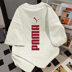 Overseas Order Surplus Stock ~ Label-Cut, Withdrawn Export Pure Cotton Summer New Short-Sleeve T-Shirts for Men and Women, 2025 Heavyweight Tops