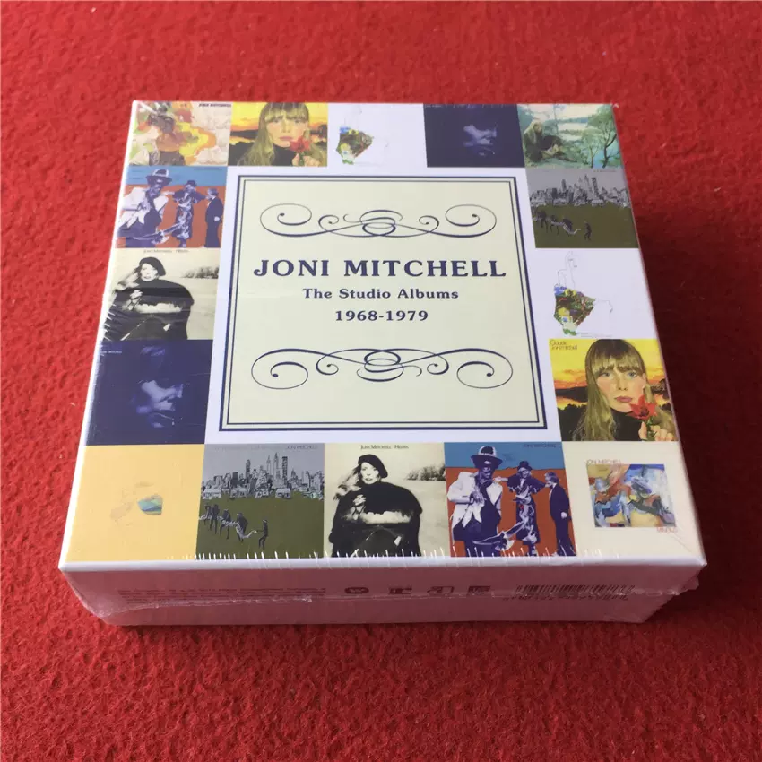 未拆封Joni Mitchell The studio Albums 1968-1979 10CD