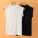 Summer women's sleeveless sweater is fashionable, simple and easy to match with a fresh style pullover fashionable inside and out for universal use
