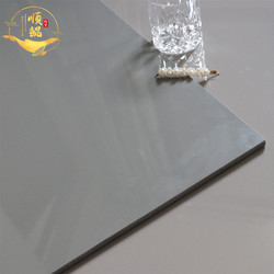 Gray All-Over Vitrified Tiles 600X600 Pure Color Polished Tiles Living Room Non-Slip Tiles 800 Kitchen Bathroom Floor Tiles