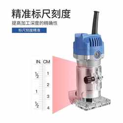 Small Woodworking Edge Trimming Machine, Wood Board Slotting Tool, Aluminum-Plastic Board Slotting Machine, Woodworking Tool, Edge Finishing Machine
