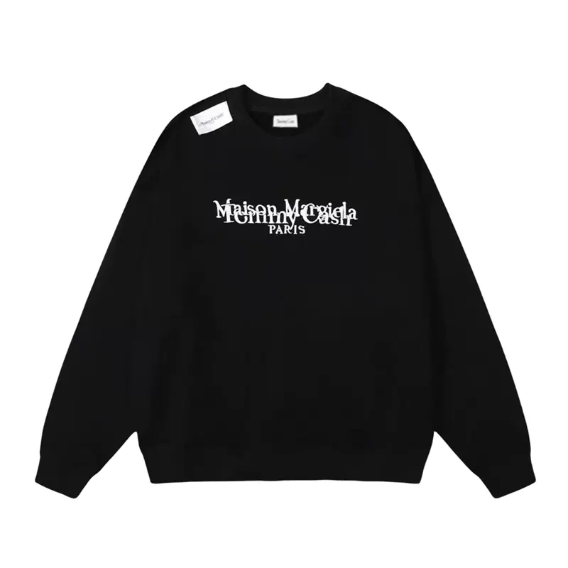 Maison Margiela x Tommy Cash MM6马吉拉联名款刺绣字母卫衣男女-Taobao