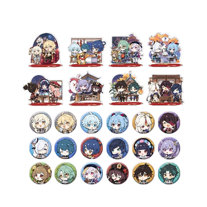 [Original God Official] 奏 String Hua Night Series Q version of Genshin around
