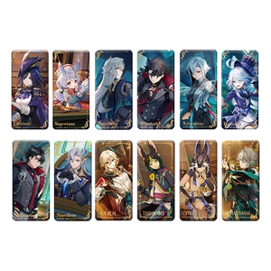 [Original God Official] The original God theme series square badge Qiliangliang Nilu Genshin
