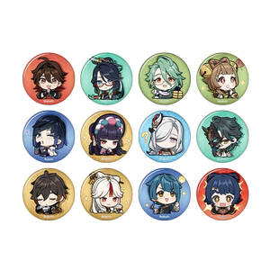 [Genshin Impact official] Q version facial expression bag series badge - Genshin of Liyue Port