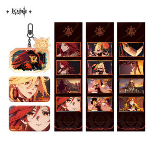 
[Genshin Official] Dusk Series Badges Pendant Organ Page Imitation Film Set Genshin