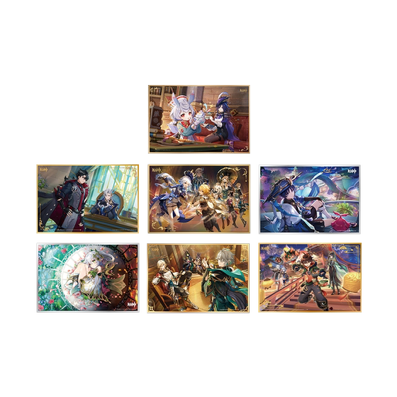 [Original God Official] Original God Theme Series Acrylic Paper Genshin