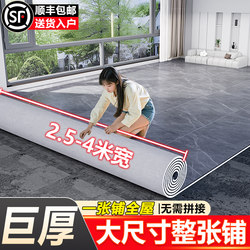 3m Wide Vinyl Flooring for Home Use, Suitable for Large Areas of Cement Floors, Thickened, Wear-Resistant, Waterproof Pvc Floor Mat, Floor Sticker