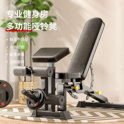 Dumbbell Bench for Home Fitness, Multifunctional Bench Press Bench for Commercial Gym, Professional Fitness Chair with Adjustable Incline