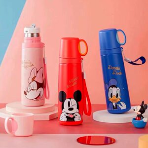 
Ice and Snow Children's Water Cup Insulated Cup Mickey Student Direct Drinking Cup Leak-proof 304 Stainless Steel Water Cup Anti-fall Portable