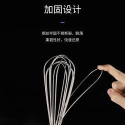 Stainless steel egg beater manual egg beater mixer egg beater egg beater cream egg home baking tool